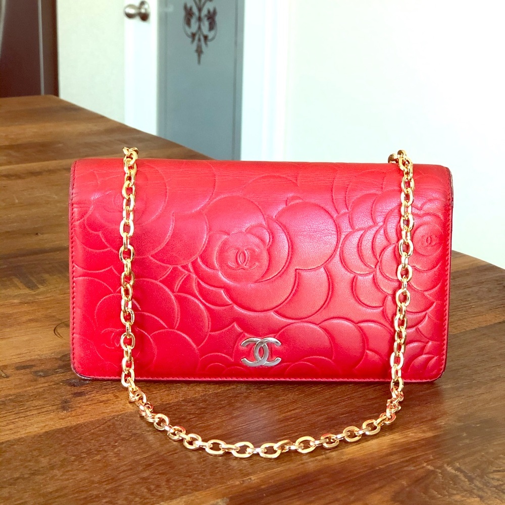 Chanel Camellia Wallet